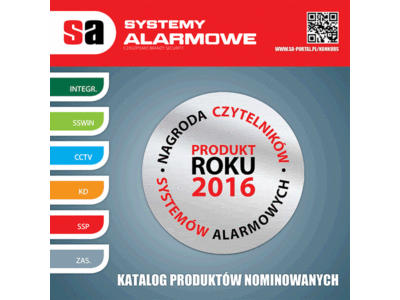 Systemy Alarmowe - Produkt roku 2016